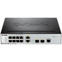 DGS-3000-10TC - D Link - D-Link Managed 8-Ports 10/100/1000 Layer2 Switch With 2 1000base-t/sfp Combo Ports