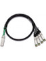 Cisco QSFP-4X10G-AC7M 7M Active Direct Attach Copper Cable for QSFP+ to SFP+ Connections