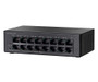 SF110D-16HP - Cisco Small Business 100 Series SF110 PoE 16 x Ports 10/100Base-TX Layer 2 Unmanaged Fast Ethernet Network Switch