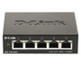 D-Link DGS-1100-05V2 Managed L2 Gigabit Ethernet Network Switch in Black - Compatible with Gigabit Ethernet Networks