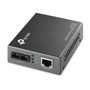 TP-Link MC210CS Network Media Converter 1000 Mbit/s Single-mode Black - Compatible with ProLiant DL360p Gen8 Servers