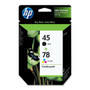 HP 45/78D Inkjet Print Cartridge Combo Pack C8788BN for HP printers - high-quality ink cartridges for vibrant prints