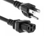 Cisco Catalyst 3750X Series Notched Switch Power Cord, CAB-3KX-AC, compatible with Cisco switches, power cable