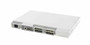HP Storageworks 4GB Fibre Channel 4/8 Ports Base SAN Switch, compatible with ProLiant servers, ideal for data storage.
