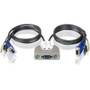IOGEAR - GCS712U - KVM Switch 2-Port PS/2 USB Audio