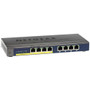 Netgear - GS108P - Network Switch 8-Port Gigabit Ethernet PoE