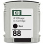 HP 88 Black Ink Cartridge for Inkjet Printers - C9385A - 825 Page Yield