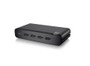 Belkin - F1DN104F - KVM Switch 4-Port PS/2 USB DVI-I Dual-Head Audio