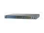 Cisco Catalyst Switch 3560 24 10/100/1000T Poe + 4 Sfp + Ipb, refurbished, mounted in a server rack