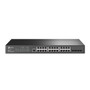 TP-Link TL-SG3428 Managed L2/L3 Gigabit Ethernet Network Switch, 1U Black - Compatible with ProLiant DL360p Gen8 Servers