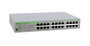 Allied Telesis AT-FS724L-20 24-Port 10/100Base-TX Rack-mountable Layer 2 Unmanaged Switch for Networking Servers