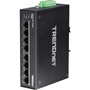 TRENDnet Industrial Gigabit PoE+ Switch - TI-PG80