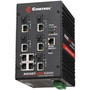 Comtrol RocketLinx ES8509-XT Managed 9-Port Industrial Ethernet Switch, Gigabit, NEMA TS2, for Harsh Environments