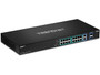 TRENDnet - TPE-TG182F - Network Switch 18-Port Gigabit 16x PoE+ 2x Shared