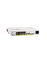 Cisco Catalyst 9200Cx 12-Port 1G 2X10G And 2X1G Poe+ Network Advantage switch mounted in a server rack