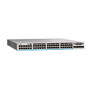 Cisco Catalyst 9300L 48P 12Mgig Network Advantage 4X10G Uplink switch mounted in a server rack