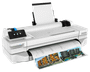HP - 5ZY57A - Wide Format Printer 24-in Color