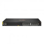 HPE Aruba 6100 24G PoE Switch 370W - 24 Ports - Layer 3 - Compatible with ProLiant DL360p Gen8 Servers