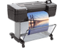 HP - W3Z71A - DesignJet 24" Color Wide Format Printer