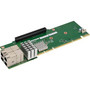 Supermicro - AOC-2UR66-I4XTF-O - Riser Card 2U 4-Port 10GBase-T PCIe x16
