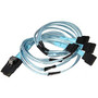 Supermicro CBL-0116L 19.7in iPass to 4 SATA Cable