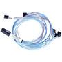 Supermicro iPass to 4x SATA Cable 27.6/23.6/19.7/19.7in - Compatible with Servers