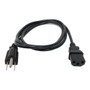 Supermicro Power Cord Type IEC C14 to C13 Europe UL 3.00ft - Compatible with European outlets - CBL-0452L