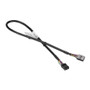 Supermicro - CBL-CDAT-0685 - COM Port Cable 2x DB9M 2x 10-Pin 30cm