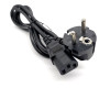 Supermicro Power Cord C14 to C13 4ft - Compatible with USA/Europe/Canada/China/Australia - CBL-PWCD-0900