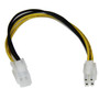 Supermicro CBL-PWEX-0729 External Extension Power Cord 4-pin Male to 4-pin Male 20AWG 5.91 ft - Compatible with servers