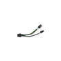 Supermicro GPU power cable 30CM 17/20AWG for GeFORCE 4, 2x4F/RA to (2x 3F+ 23F)/RA, P4 2, compatible with servers