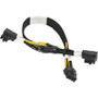 Supermicro - CBL-PWEX-0908 - Power Extension Cable 2x 4F GPU 2.52ft