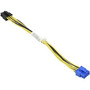 Supermicro - CBL-PWEX-1016-3 - Power Cable GPU 2x4F CPU 20CM 16AWG