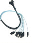 Supermicro - CBL-SAST-0834 - Cable Internal Slim SAS to MiniSAS HD 50CM