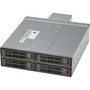 Supermicro CSE-M14TQC Mobile Rack Hot-swappable for 4x 2.5in SAS3/SATA3 HDDs - Server Storage Solution