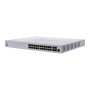 Cisco Business 350 24-Ports PoE+ + 4x SFP+ Ports Switch mounted in a server rack - CBS350-24XT-UK