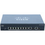 Cisco CBS350-8MGP-2X-AR 6x PoE+ 2x 2.5GBT 2x Combo SFP+ Switch for Networking Racks