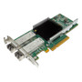 Dell Silicom 10GB DP Dual Port FC Fibre Channel PCIE LP network adapter compatible with servers