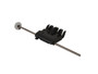 Brother D008UZ001 ADF Pickup Feed Roller Assembly for document scanners, durable rubber roller for reliable paper feeding.