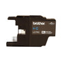 Brother LC75C High Yield Cyan Ink Cartridge for Compatible Inkjet Printers, vibrant cyan color, easy to install