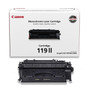 Canon CRG719 High Yield Black Toner Cartridge 119 for laser printers, durable toner, compatible with Canon imageCLASS series.