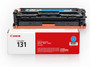 Canon CRG-131 Cyan Print Cartridge 131C for high-quality color printing in compatible laser printers.