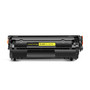 HP 12A Black Toner Cartridge for Laser Printers, high-yield, reliable black printing for office use.
