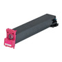 Magenta TN210M toner cartridge by Konica Minolta, compatible with Bizhub series, designed for high-quality color printing.