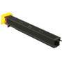 Konica Minolta TN611Y Yellow Toner Cartridge for Laser Printers, vibrant color, high-quality printing, ideal for office use.
