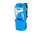 Kyocera TK827C Cyan Toner Cartridge for printers, high-yield, vibrant color, ideal for office printing tasks.