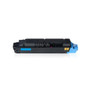 Kyocera TK-877C Cyan Toner Cartridge for printers, vibrant color, high yield, ideal for office printing needs.