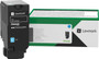 Lexmark 24B5995 Cyan Toner Cartridge, high yield, for laser printers, vibrant color printing, reliable quality.