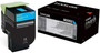 Lexmark - 80C0S20 Cyan Toner Cartridge