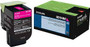 Lexmark - 80C1HM0 Magenta Toner Cartridge